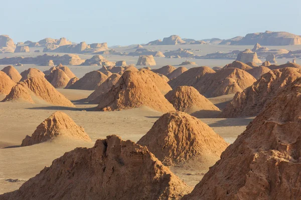 Landscapes Deshte Lutyu Desert Iran Stock Photo