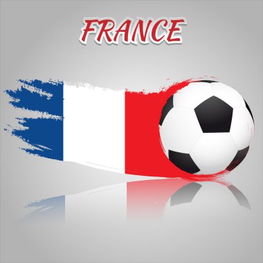 Vintage tarzı ulusal bayrak.