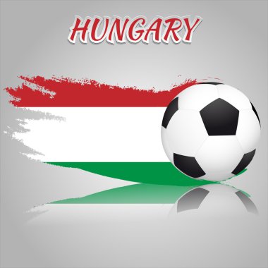 Vintage tarzı ulusal bayrak.