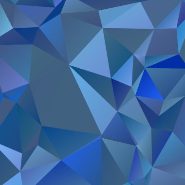 Üçgen düşük Poli grafiği.