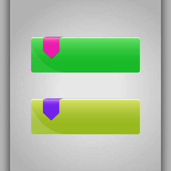 Две элегантные кнопки
..