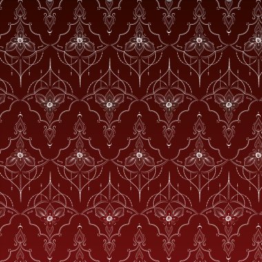 Yuvarlak süsleme vektörel çizimler.