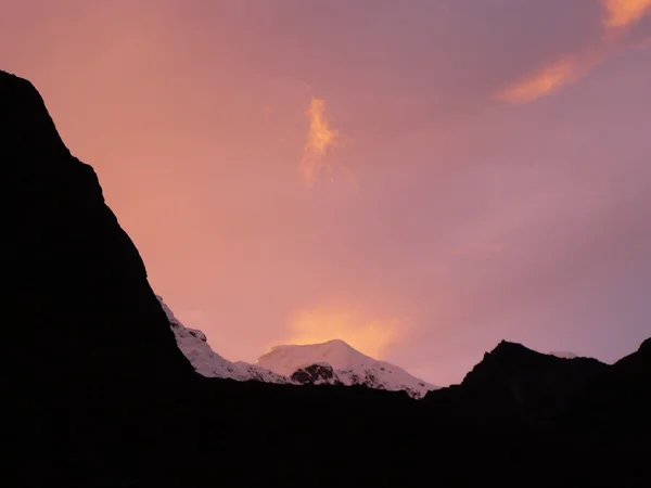 Himalayalar'da trekking — Stok fotoğraf