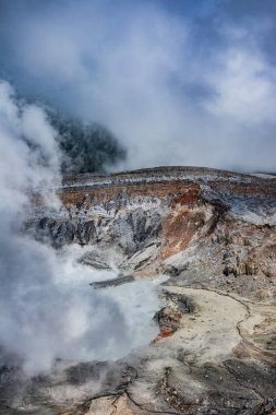 Kosta Rika 'daki Poas Volkan Krateri