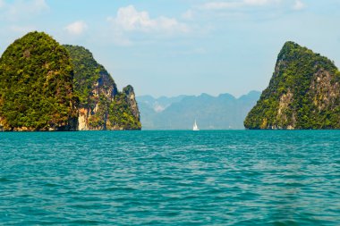 Krabi il derin denizde ada