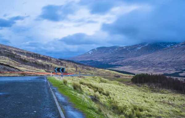 Op onze weg naar Glencoe uit Londen — Stockfoto