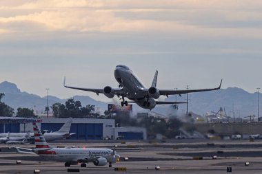 Sky Harbor Havaalanı 11-22-2025 Phoenix AZ ABD