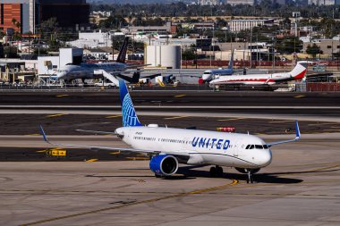 Sky Harbor Havaalanı 12-7-2025 Phoenix, ABD
