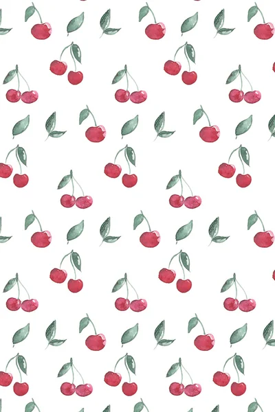 Kırmızı Kiraz desen