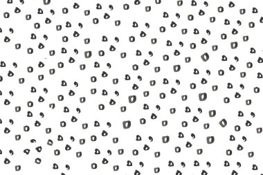 Siyah zil (nokta) boyalı