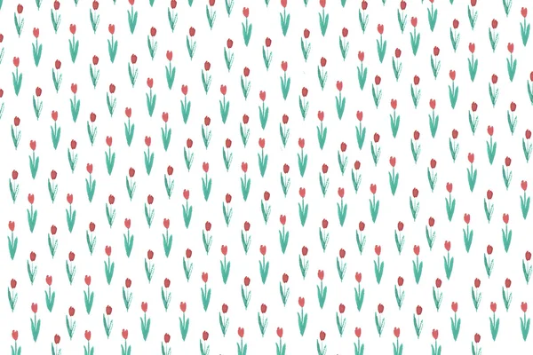 Çiçek desenli suluboya ile boyalı  