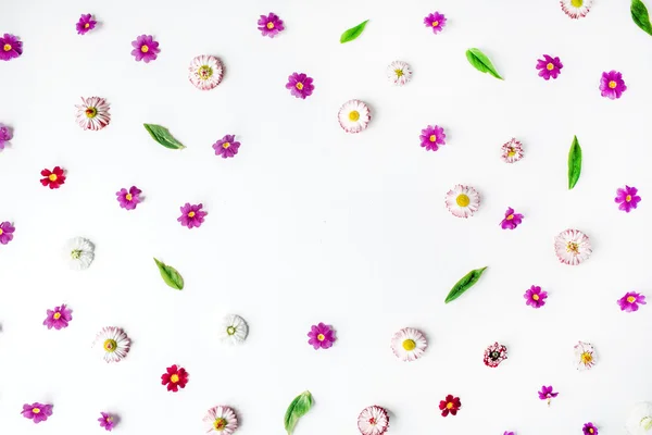 Krans frame met rozen — Stockfoto