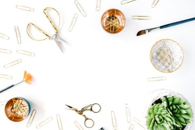 kadınsı Resepsiyon çalışma alanı çerçeve ile sulu