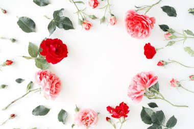 yuvarlak kare çelenk desen Güllü