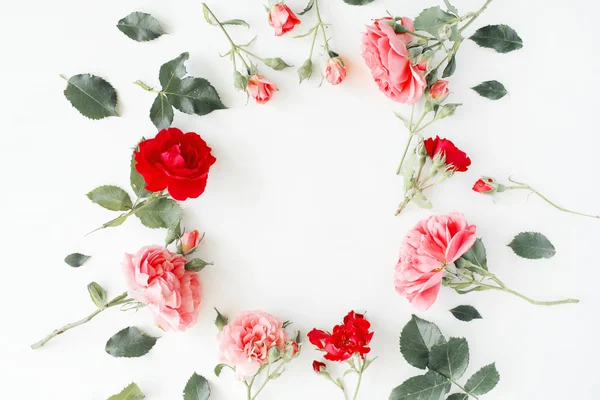 yuvarlak kare çelenk desen Güllü