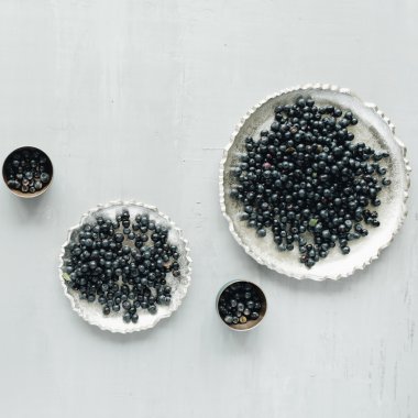 Bilberry vasıl altın retro tepsi 