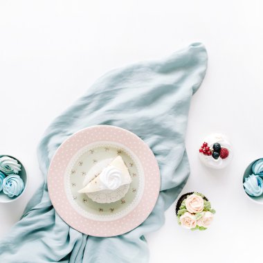 Lezzetli kek ile Kompozisyon