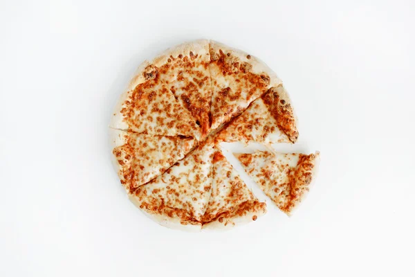 Italian margherita pizza — Stock Photo, Image