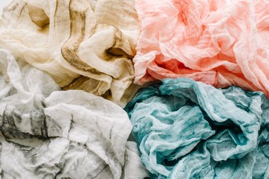 Pastel şifon Tekstil