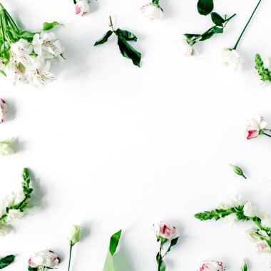 İhale çiçekli çerçeve