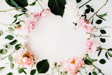 Çiçek çelenk yuvarlak