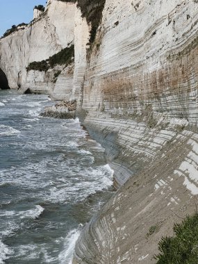 Okyanus kıyısındaki uçurumlar