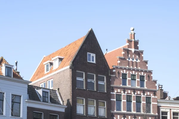 Husen i den gamla hamnen i Rotterdam. — Stockfoto