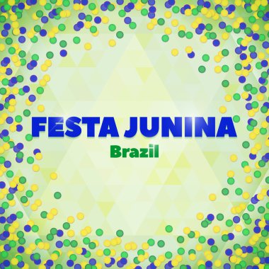 Festa Junina. Vektör arka plan