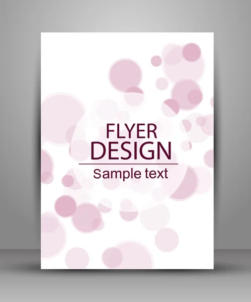 Flyer of Cover Ontwerp - Business Vector. — Stockvector