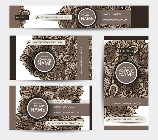 Kurumsal kimlik vektör şablonları karalamalar ile ayarlayın. Çizilmiş tasarım el.