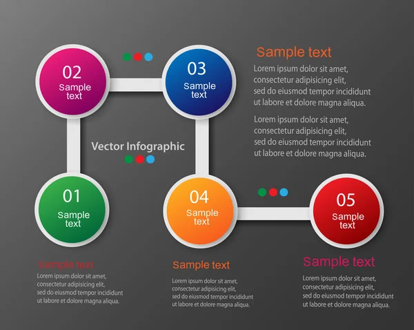 Vektör bilgi grafik iş sunularınız için. Vektör Grafikler