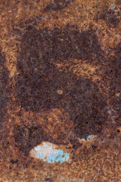 Rusty Number Five Rusty Metal Number Five Brown Metal Background — Stock Photo, Image