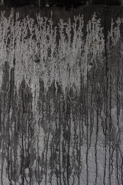 Black Paint Dripping Wall Grunge Wall Burned Wall Texture Black — Stock Photo, Image