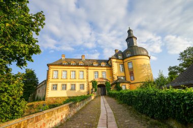 Bad Wildungen 'daki Friedrichstein Kalesi.
