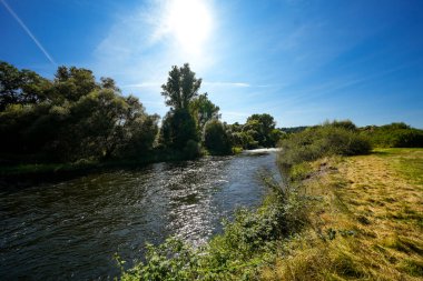 Bad Wildungen yakınlarındaki Eder 'de sohlgleite nehri çevreleyen doğa koruma alanıdır..