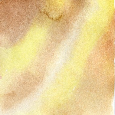 doku tasvir resimde sarı ve kahverengi renk arka plan. çapraz yönde. suluboya, ıslak etkisi.