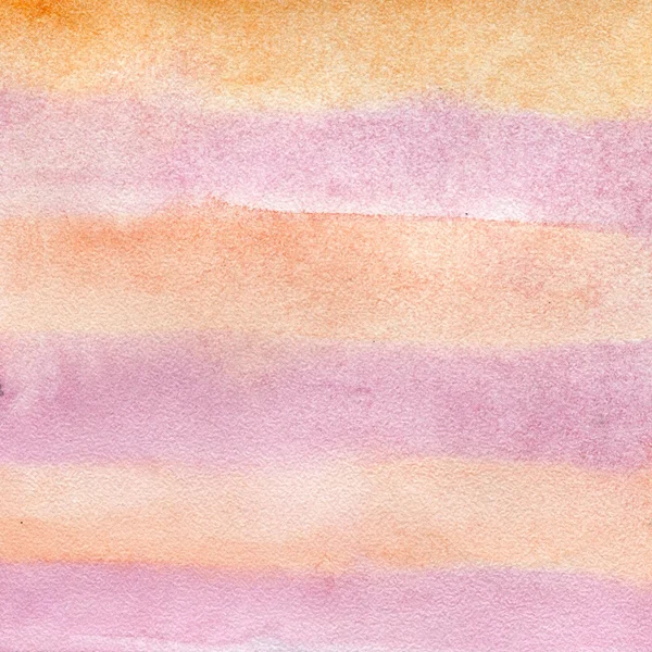 Illustration, die die gestreifte Hintergrundstruktur in rosa und hellvioletten Tönen darstellt. Aquarell, nasser Effekt. — Stockfoto