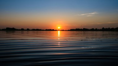 Pripyat gün batımında