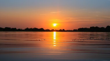 Pripyat gün batımında