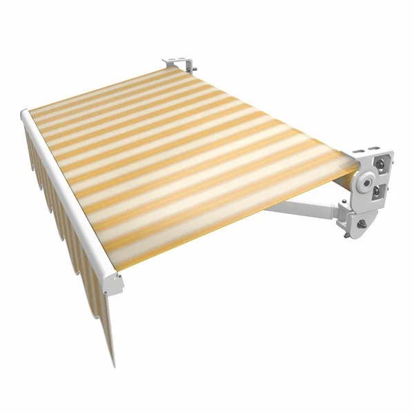 Awnings, marques patio Basis. 3d illustration — Stock Image Awnings, marques patio Basis. 3d illustration Royalty Free Stock Photos