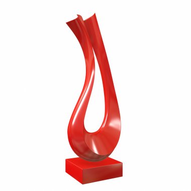 Heykel Harp. 3D çizim