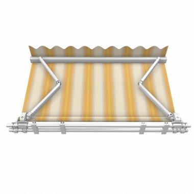 Tenteler, marques veranda GIGANT. 3D çizim