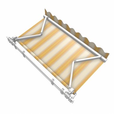 Tenteler, marques veranda GIGANT. 3D çizim