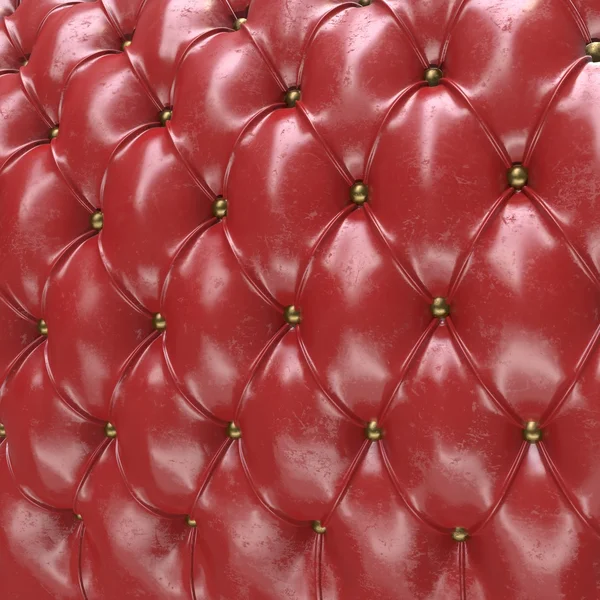 Fondo de textura de capitone rojo retro — Foto de stock © bentaboe