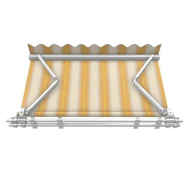 Awnings, marques patio Gigant. 3d illustration — Stock Photo, Image