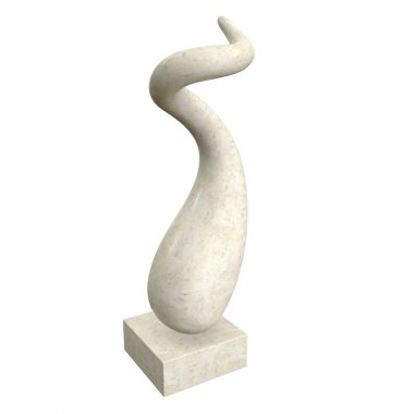 CURL heykel. 3D çizim