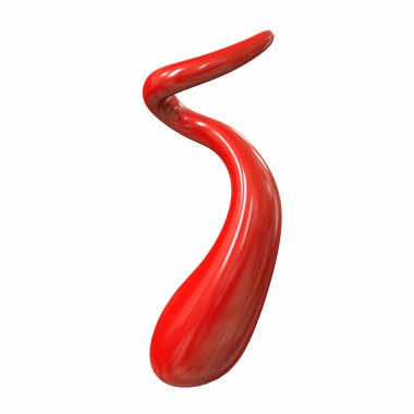 CURL heykel. 3D çizim