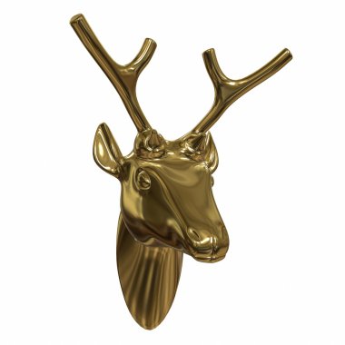 Soyut heykel. 3D çizim