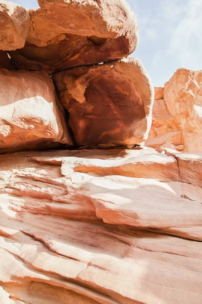 Египетский каньон в солнечную погоду — стоковое фото