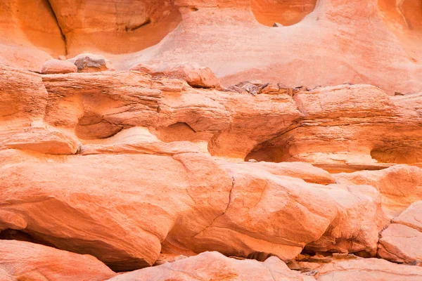 阳光下的埃及纹理，彩色峡谷 — 图库照片